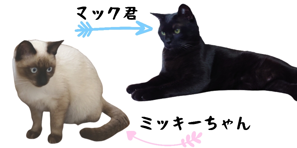 看板猛 マック君とミッキーちゃん
